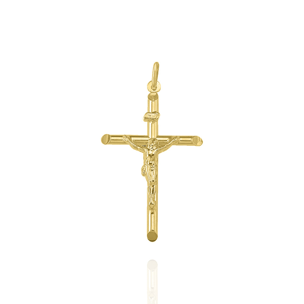 14KT Gold Crucifix