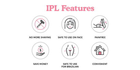 IPL hair removal benefits 