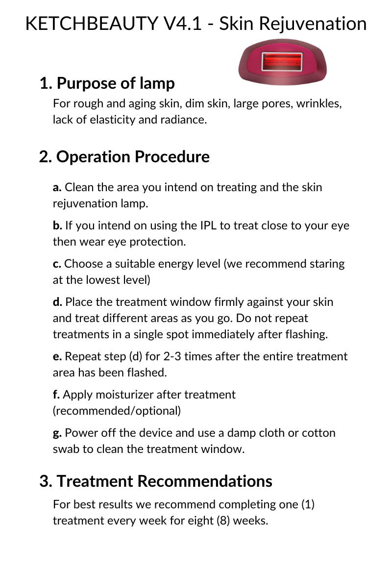 how to use an IPL for skin rejuvenation 