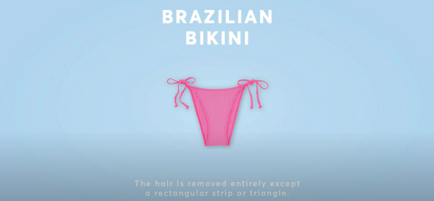 Brazilian bikini laser hair removal