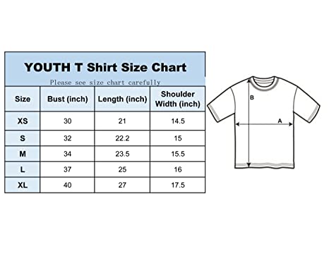 Combo T Shirt Cotton Sizing Chart - Sixteenth World