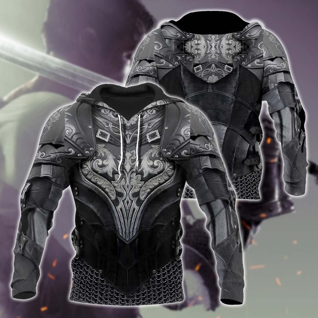 knight style hoodie