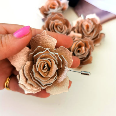 Lapel Flower for Men, Single Rose Boutonniere, Pins, Wedding Boutonniere,  Wedding Lapel Flowers, Prom Lapel Boutonniere 