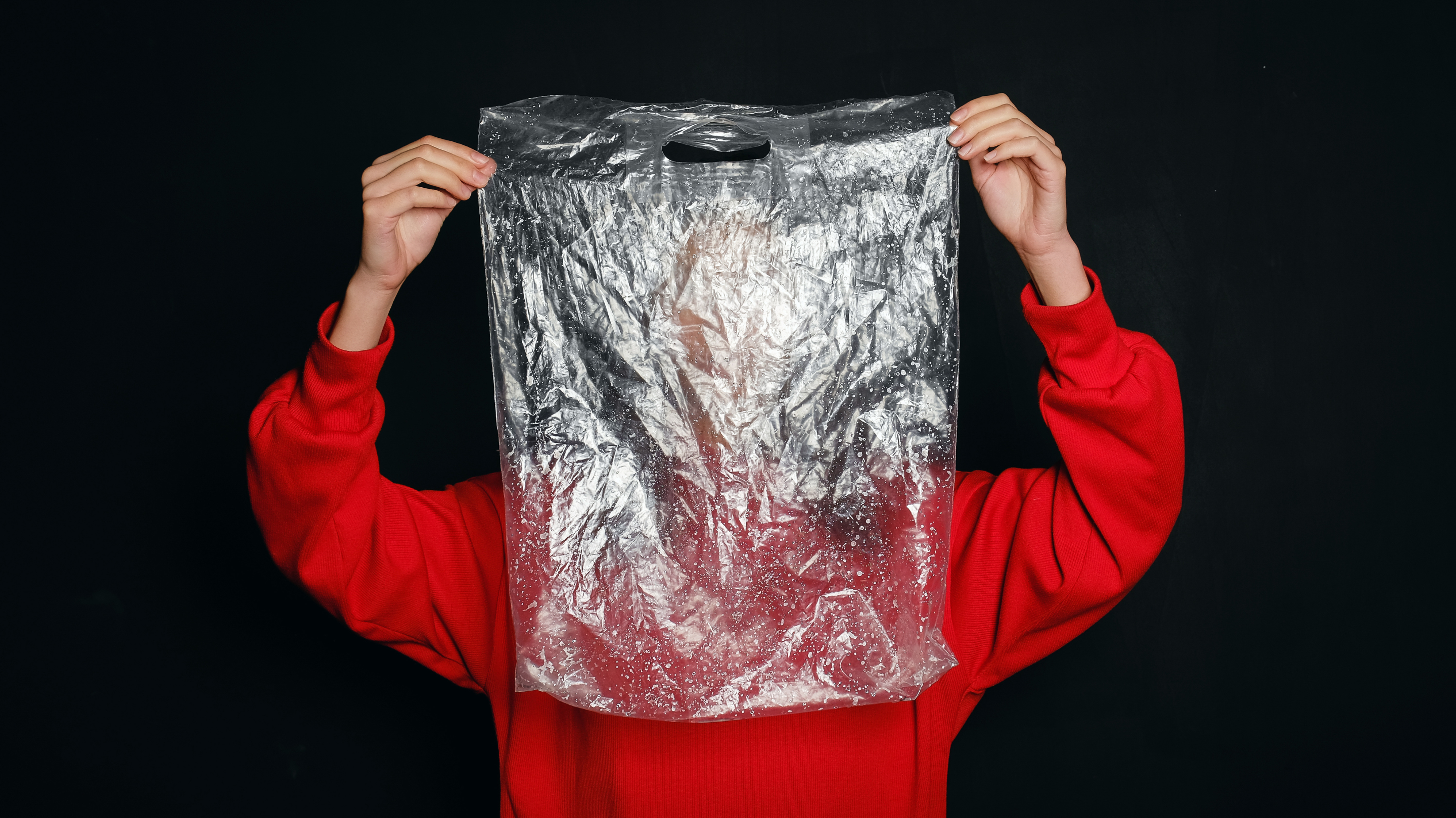 sac plastique de protection