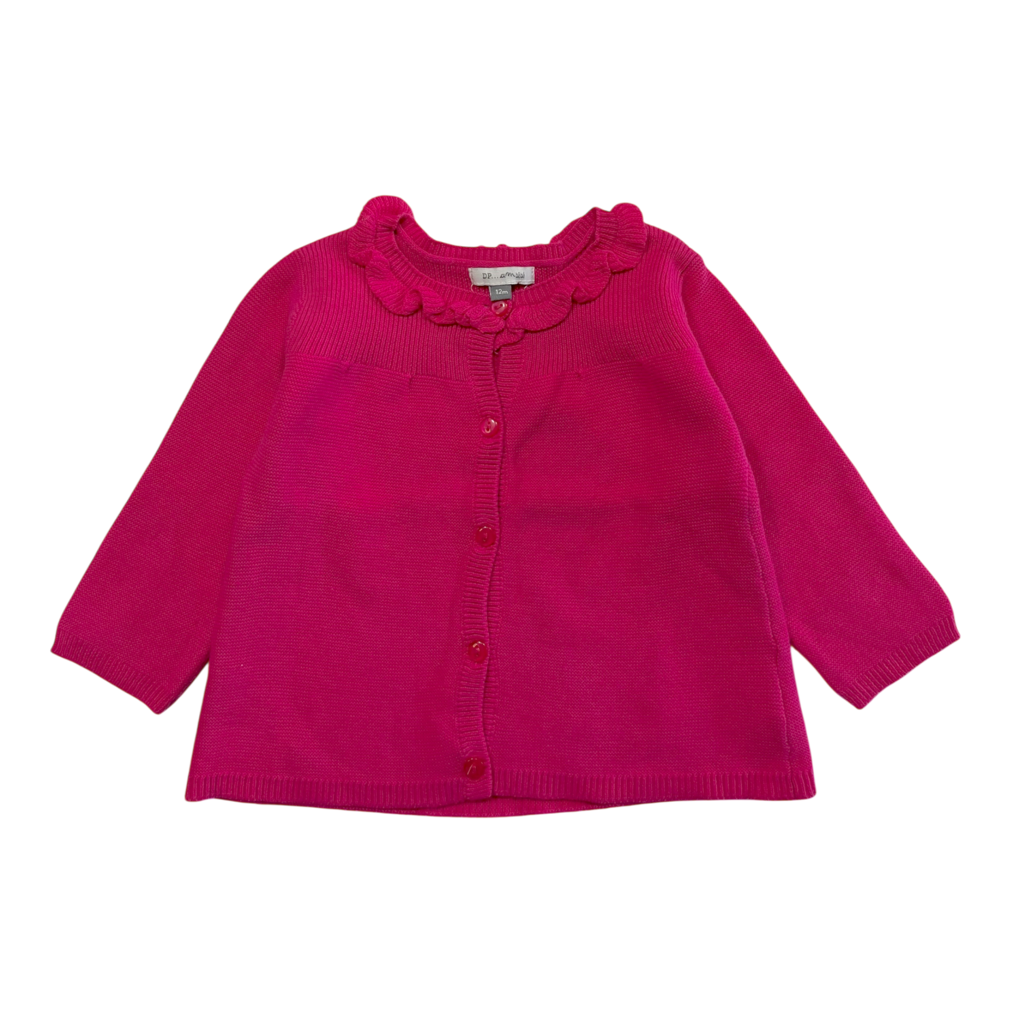 GILET D'OCCASION FILLE - 12 mois
