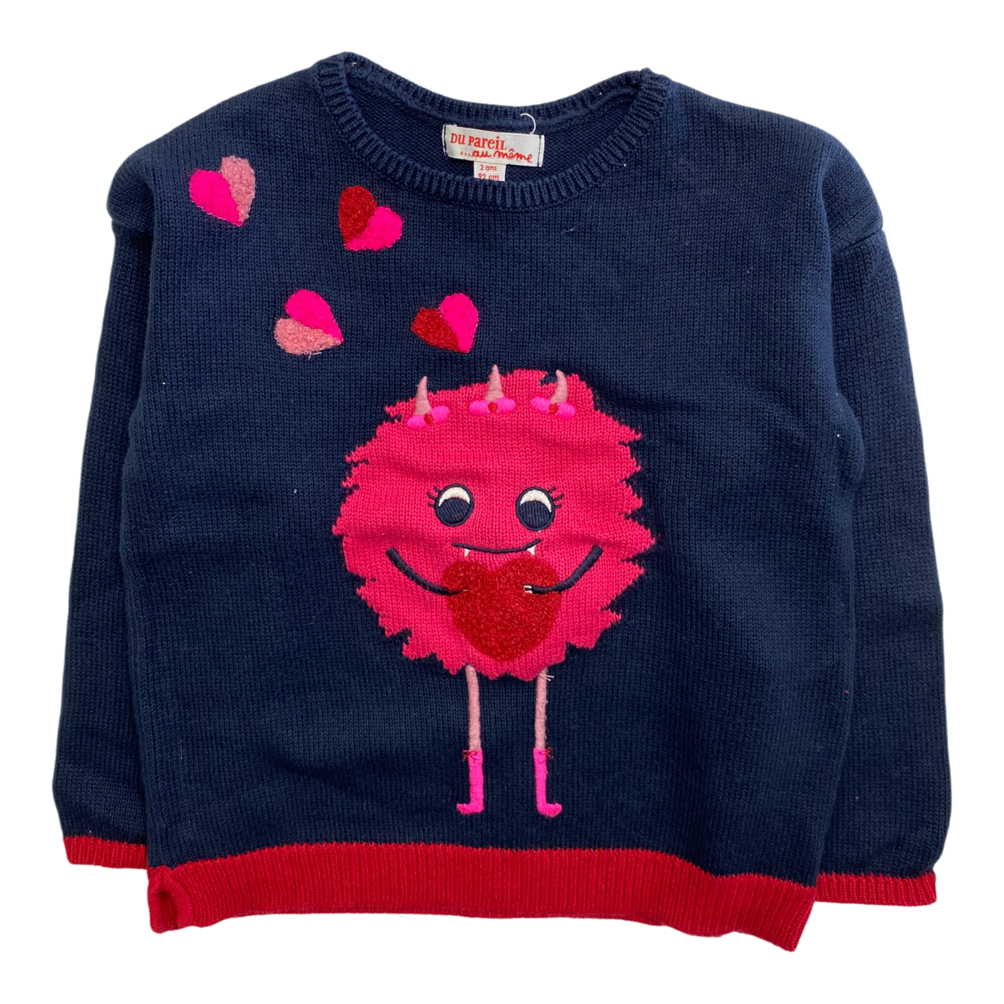 PULL D'OCCASION FILLE - 2 ans