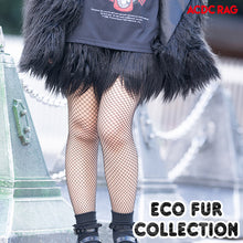 I read an image to a gallery viewer, Eco-Fur Shorts F