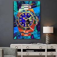 rolex canvas art