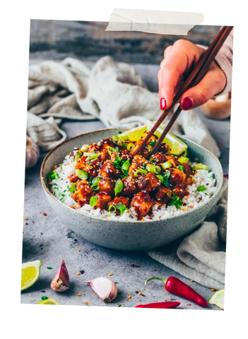 General Tso's Tofu Recipe Asian Meal Summer Somewhere