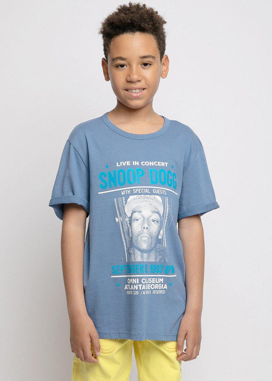 Kids Snoop Dogg and Dre Rap Hip Hop T-Shirt in White