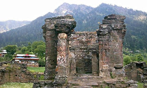 Kashmir Saraswati Temple - 18 Shakti Peetha at anarghyaa.com