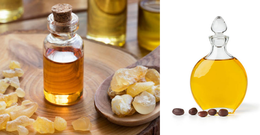 Jojoba Oil & Frankincense Essential Oil For Skin Care