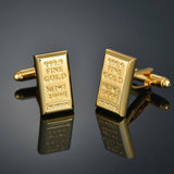 Gold Color Cufflinks Unique Stylish Design Cuff Links Men French Buttons Manchette
