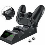 PS4 Controller Charger USB Charging Dock Station with LED light For Sony Playstation 4/ PS4/ Pro/ Slim