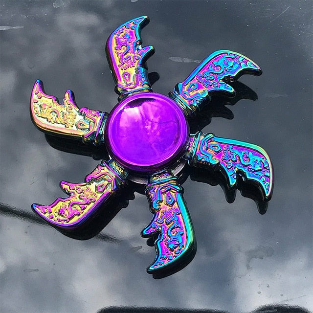Finger Spinner Anxiety Cure Stress Relief Fidget Spinner | Atom Oracle
