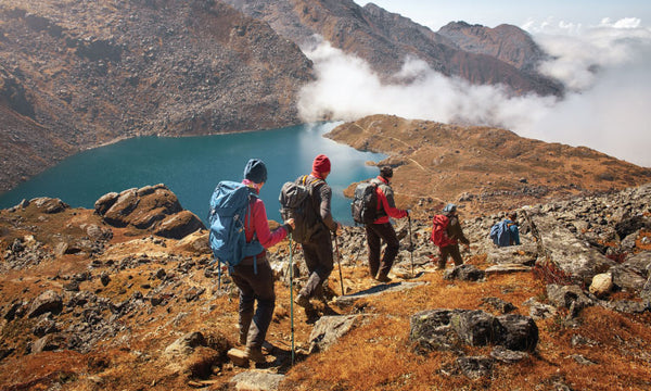 group of hikers