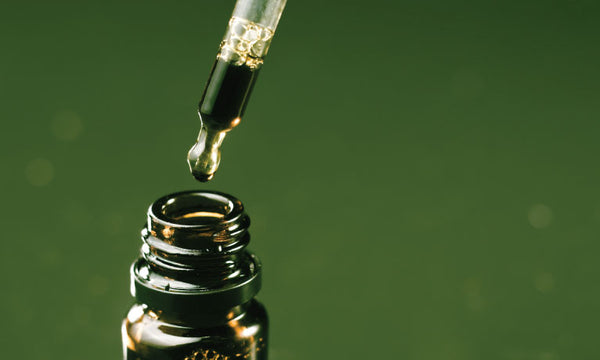 CBD tincture dropper