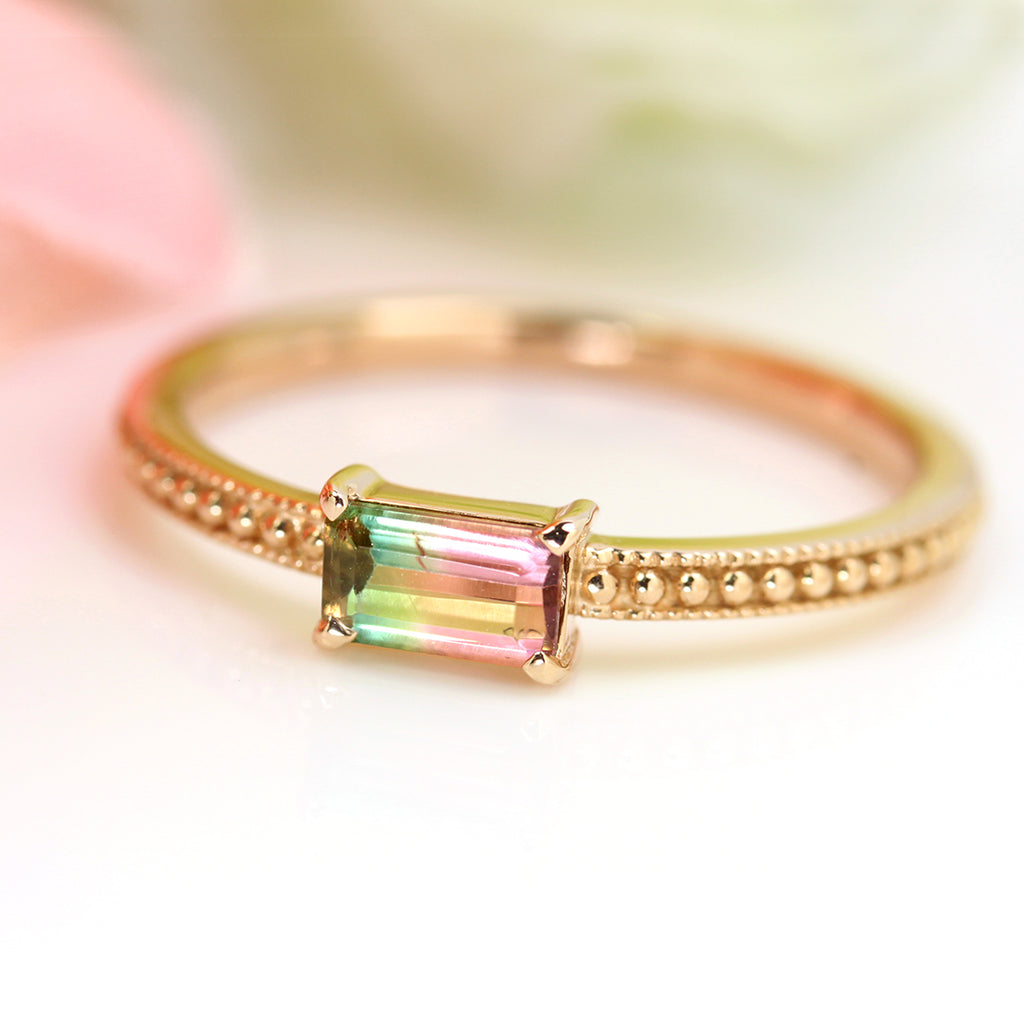 限界値下げ！K18バイカラートルマリンリング♡1.22ct www.bimakab.go.id