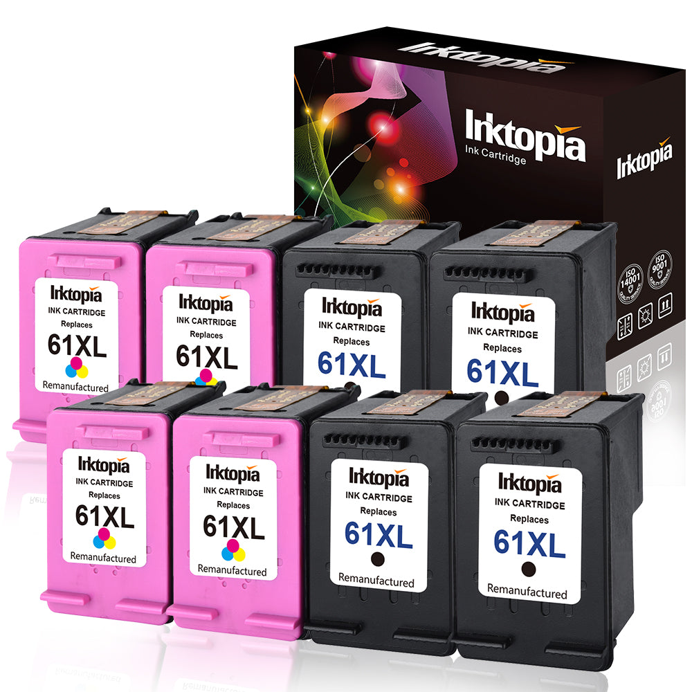 Inktopia Remanufactured Ink Cartridge for HP 61XL 61 XL – Inktopialife