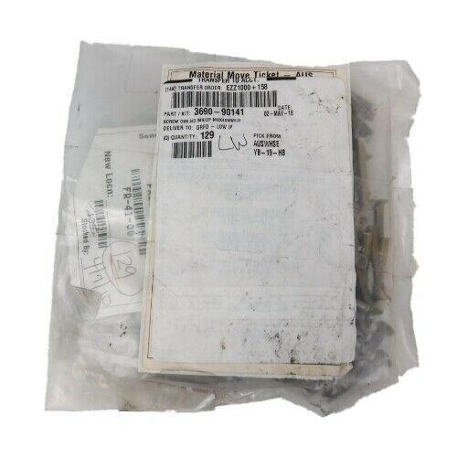 APPLIED MATERIALS AMAT SCREW CSK HD MS/ZP M6X40MMLG 3690-90141 PACK OF ...