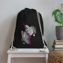Load image into Gallery viewer, Kiss by Fabifa Gym Bag - black