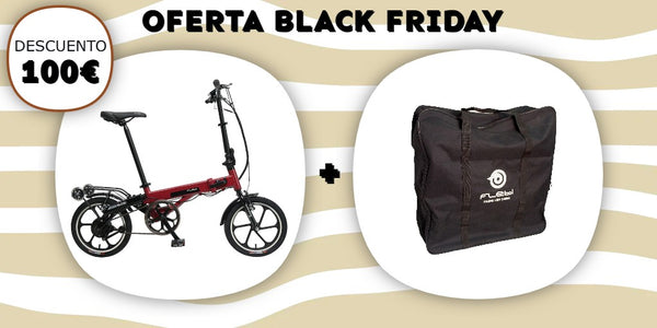 OFERTA BLACK FRIDAY BICICLETA PLEGABLE FLEBI