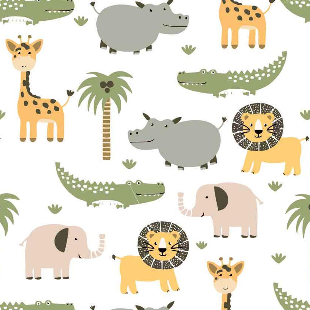 Jungle Safari Baby Blanket Di Lusso Living