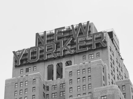 The iconic Wyndham New Yorker Hotel in Midtown New York