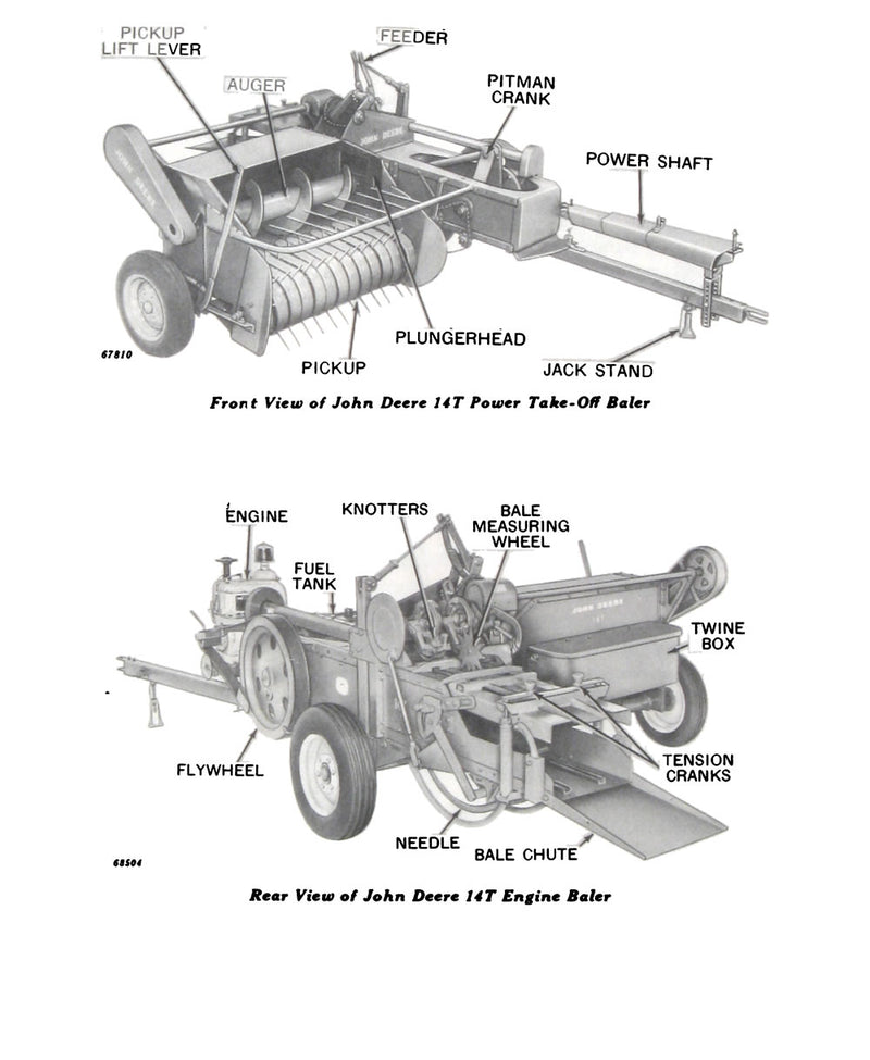 john deere 24t baler parts diagram