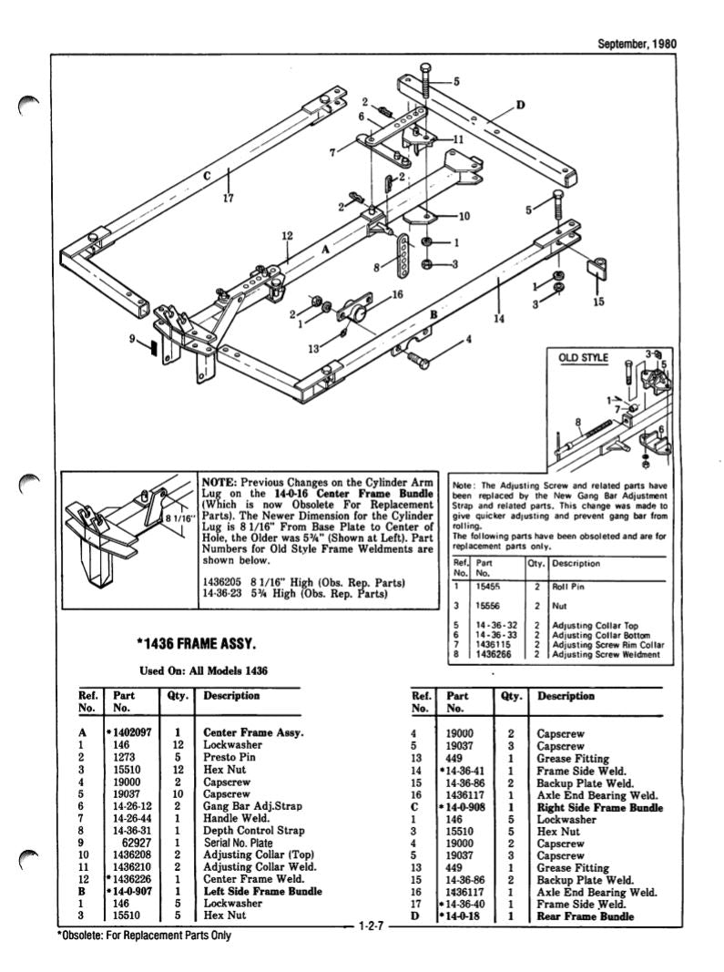 7 ft rhino bush hog parts breakdown