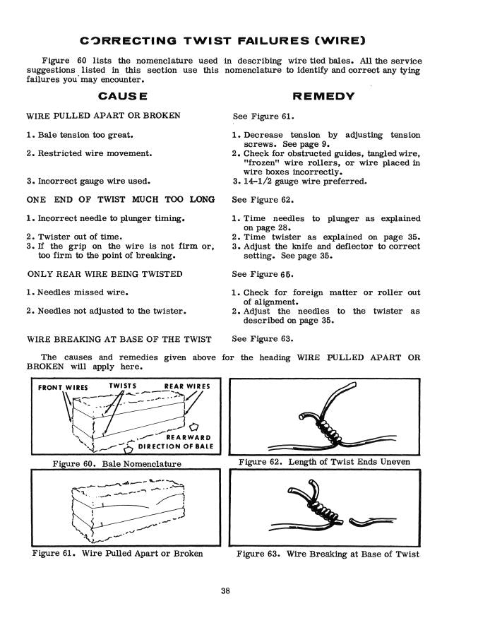 case 625 round baler manual