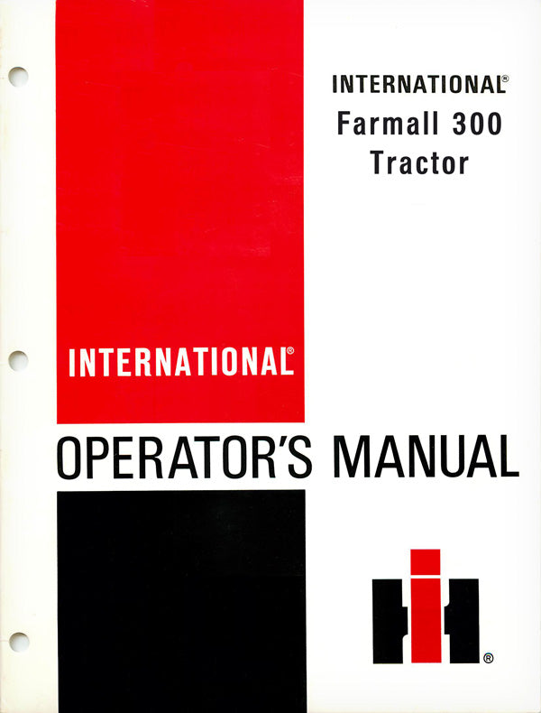 ihc 300 operating manuals