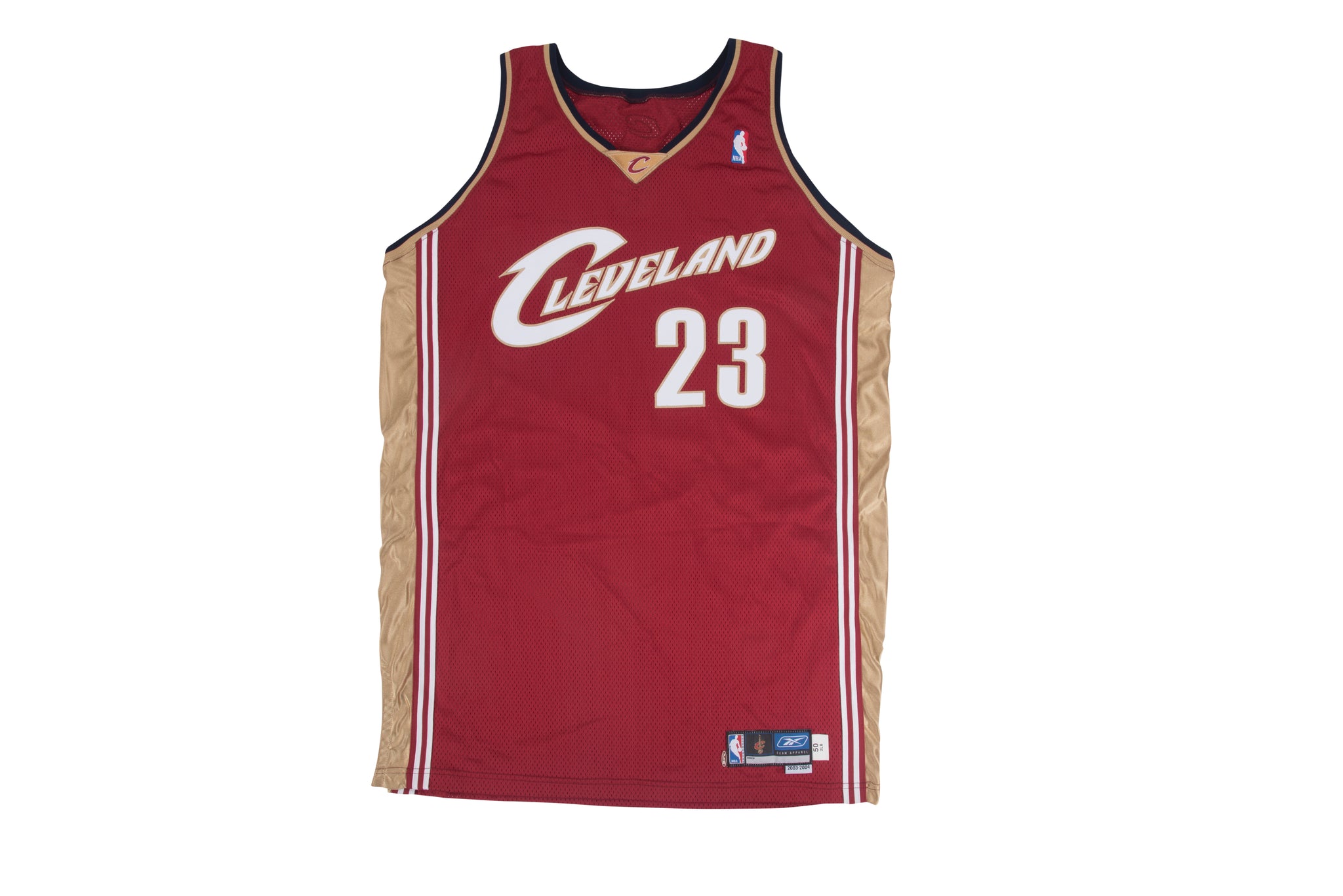 lebron james game worn jersey