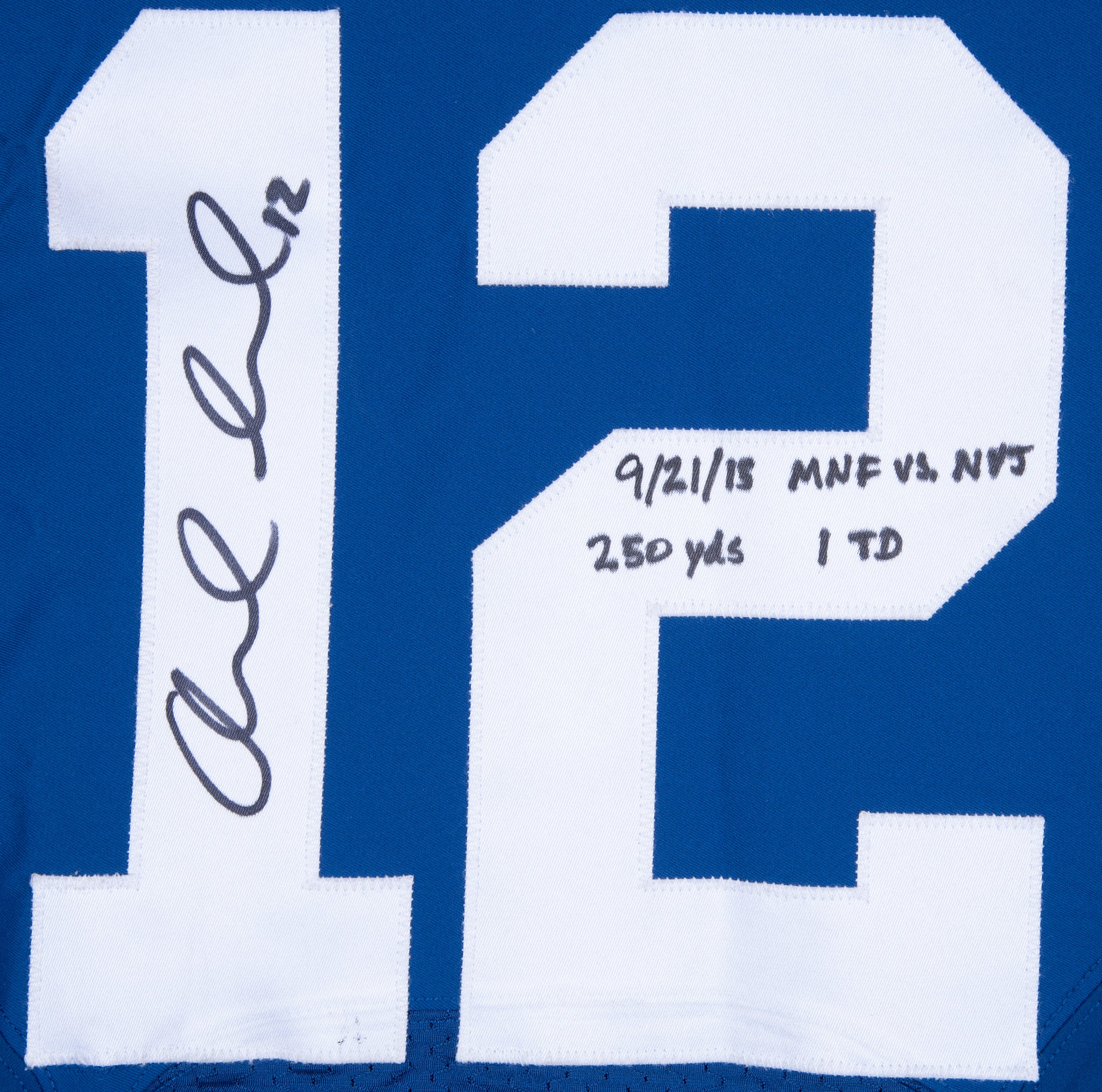 andrew luck jersey with captain patch