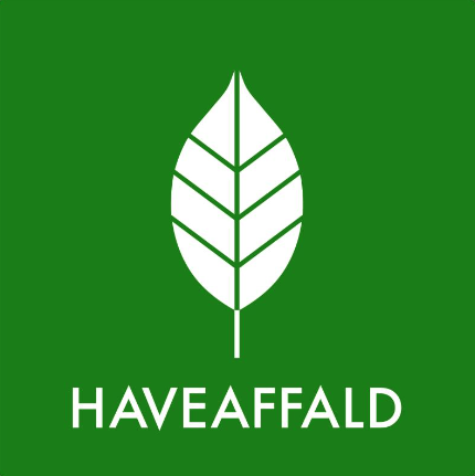 Haveaffald - Klistermærke til affaldssortering