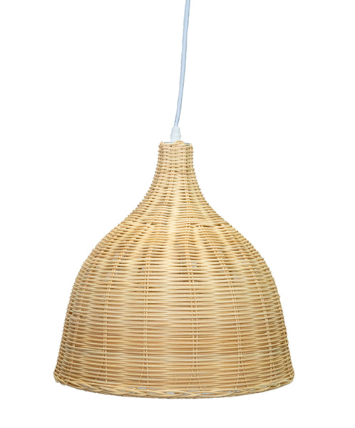 Rattan and other natural lighting will be popular in 2021