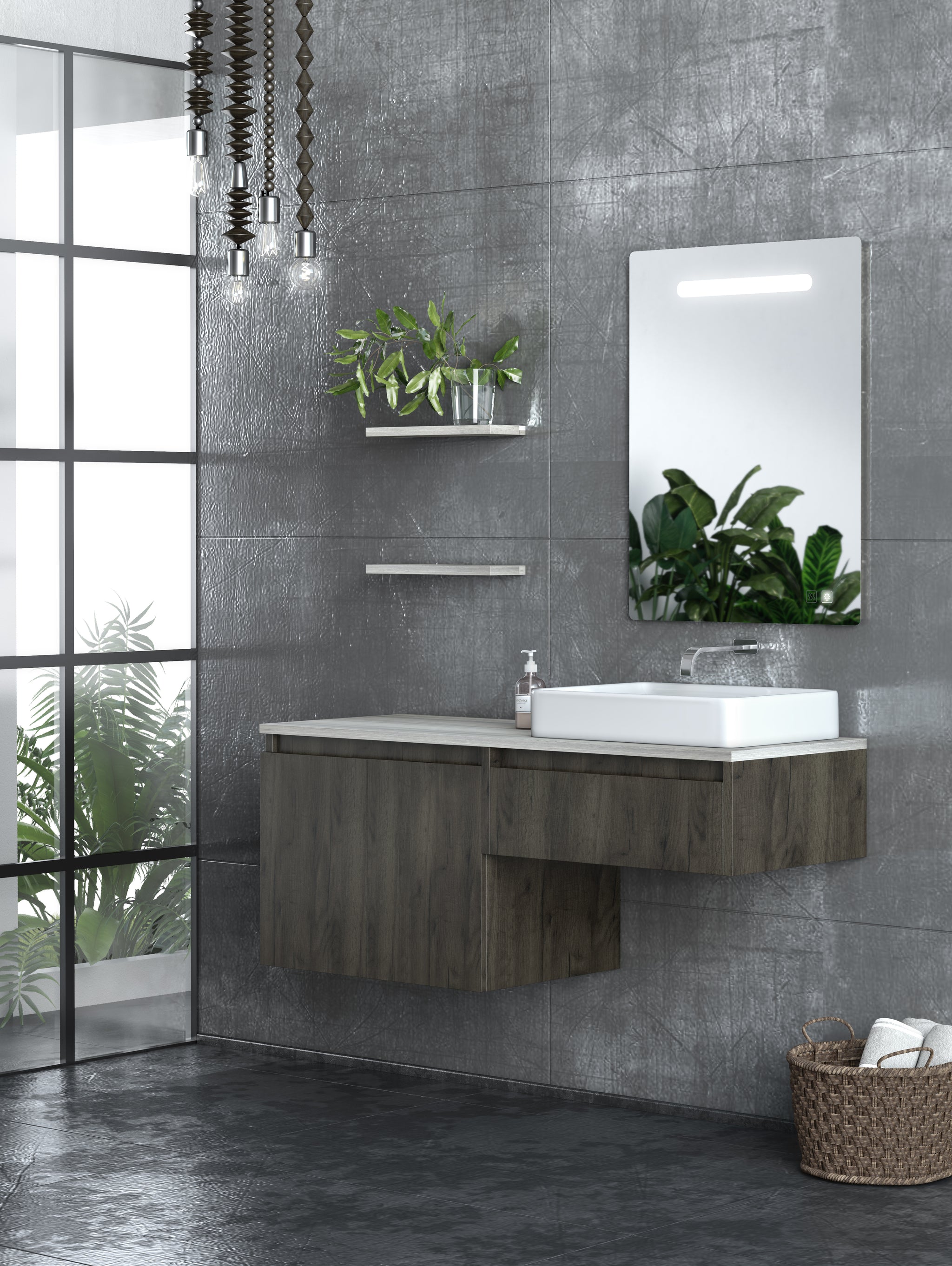 Modern Bathroom Floating Vanities Shop The Frost Collection 30 Inch