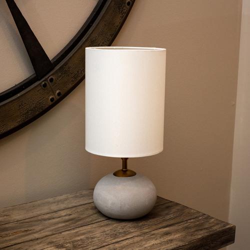 cement bedside lamps