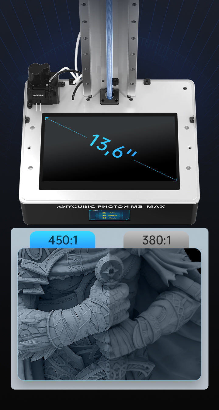 Anycubic Photon M3 Max - Well-defined Details