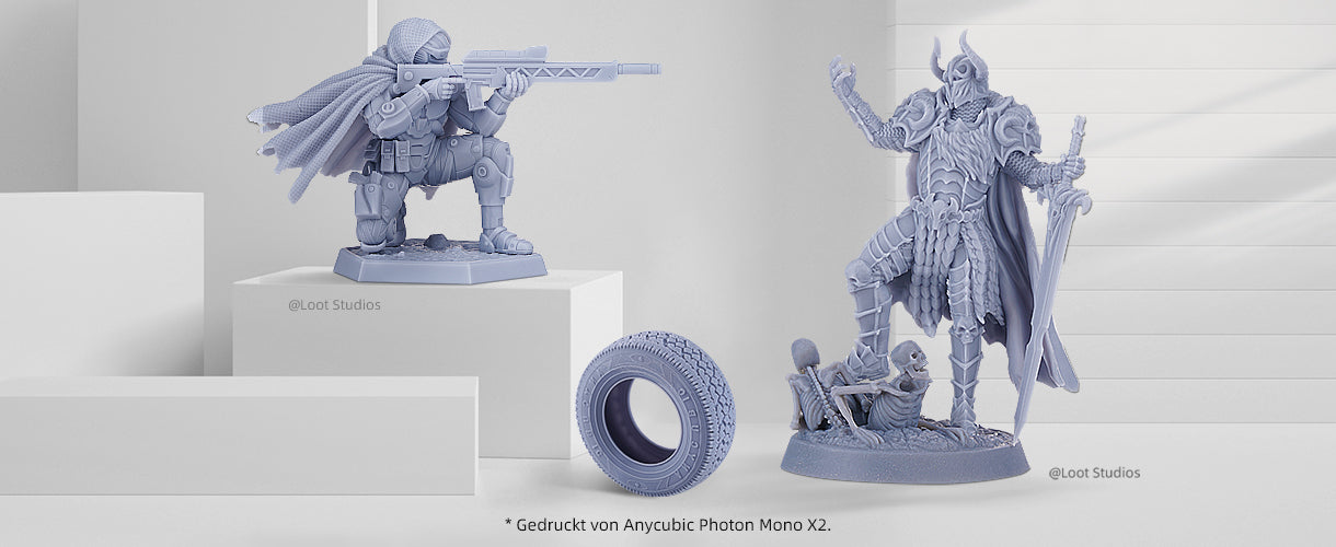 Anycubic Photon Mono X2 - Sample Prints