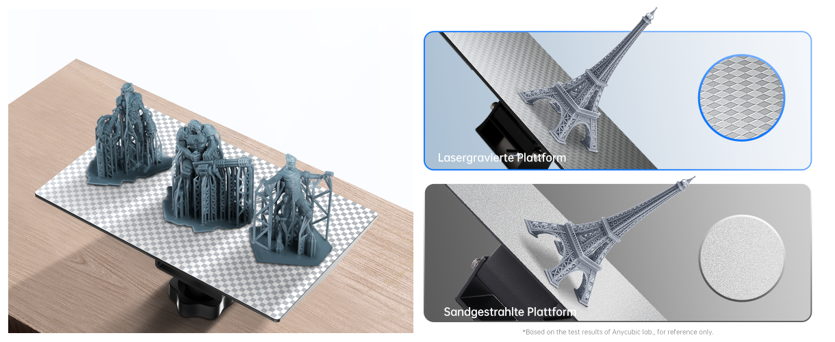 Anycubic Photon Mono X 6Ks - Laser-engraved Build Platform