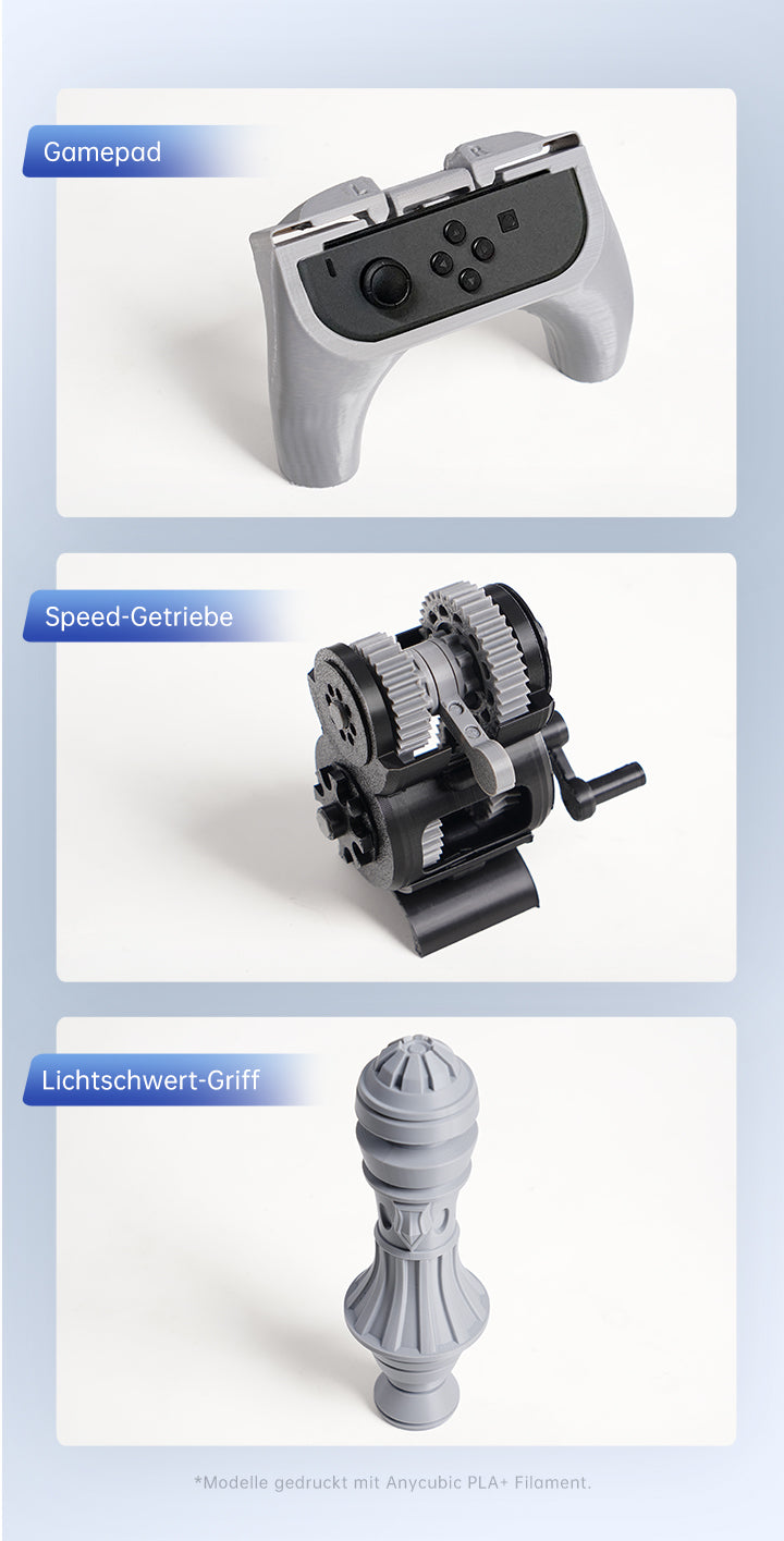 Anycubic PLA+ Filament - Sample Prints