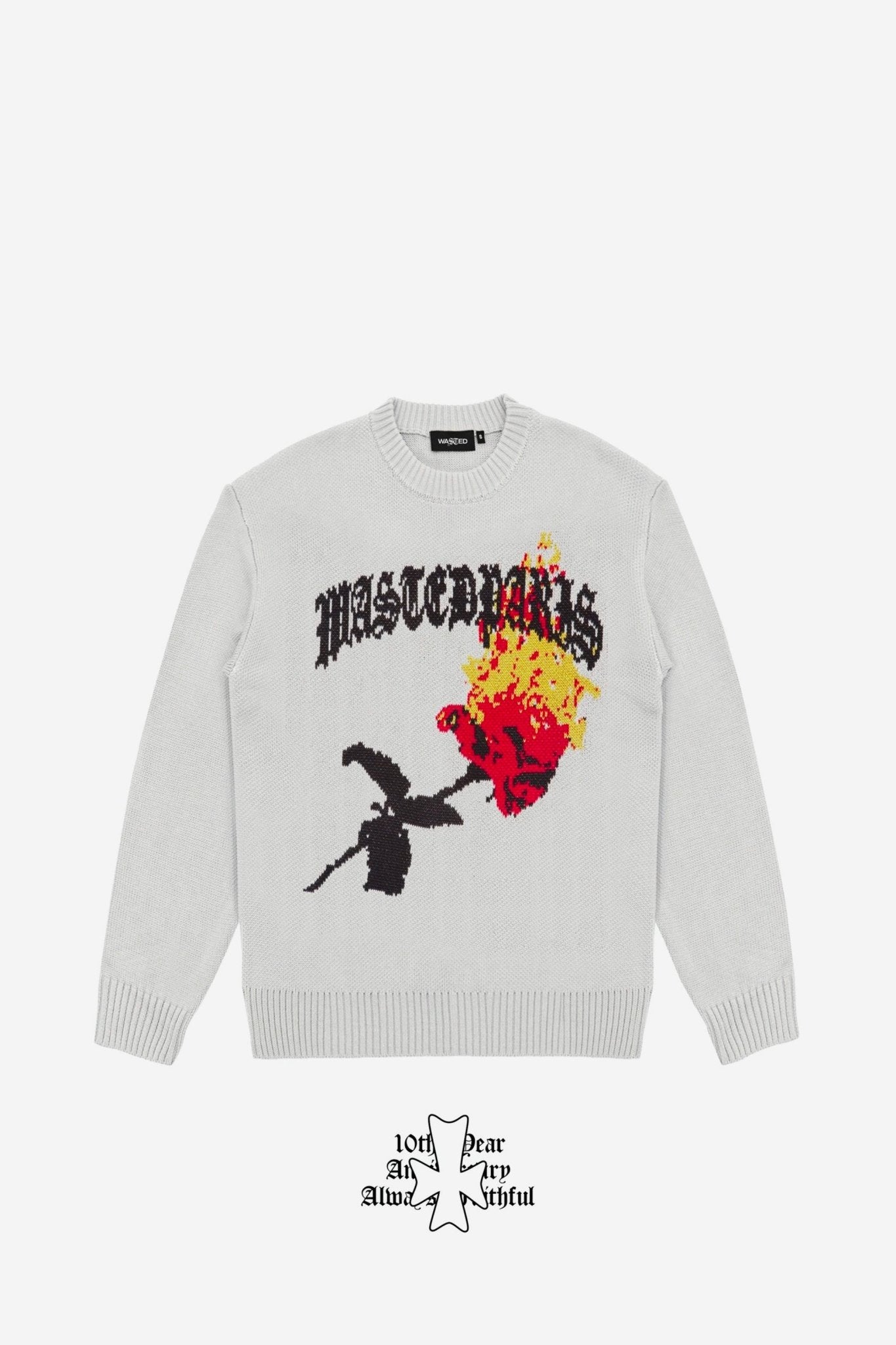 WASTEDPARIS ウェイステッドパリス Damaged Sweater-