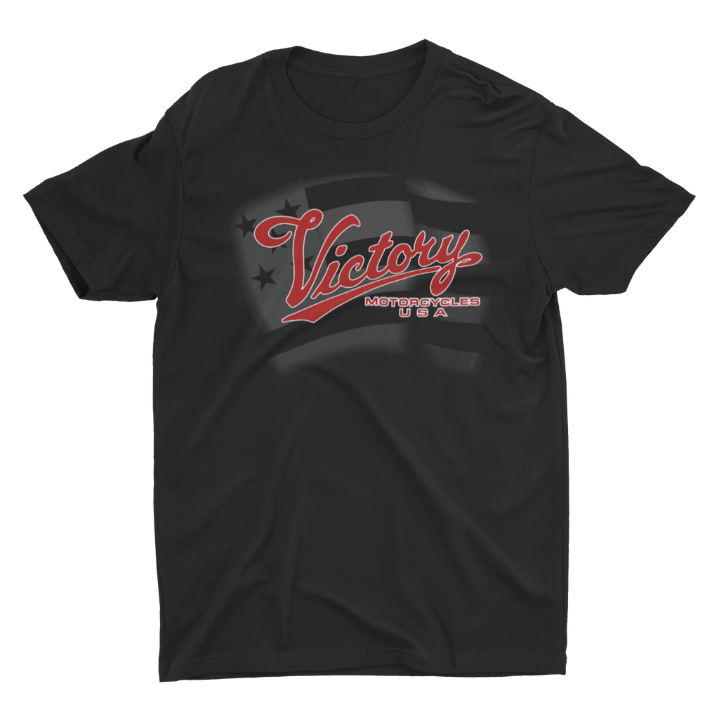 Victory Flag T-Shirt - Red – 8up Kustoms