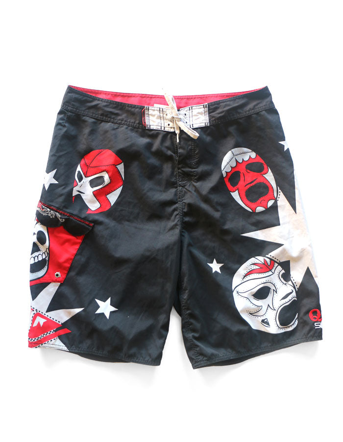 board shorts with skulls