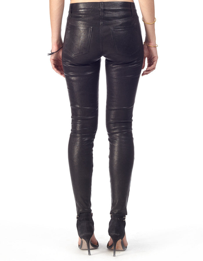 stretch leather pants sale