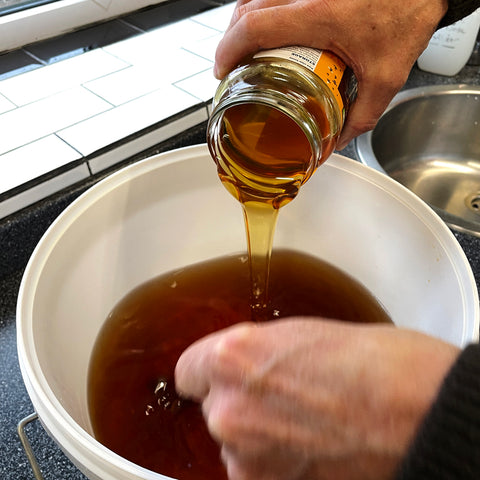 Adding Honey To Spiced Golden Rum