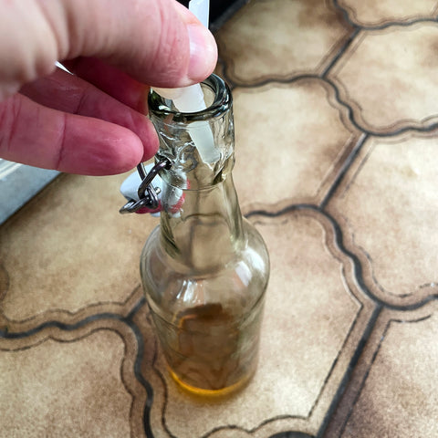 Bottling the Honey Rum
