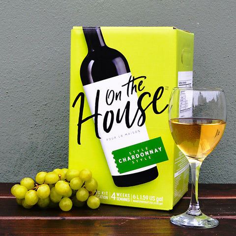 Using a Chardonnay Wine Kit to Make Champagne Sparkling Wine at Home