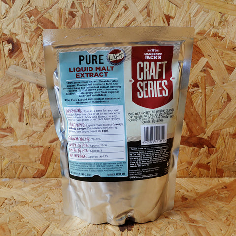 Pouch of Liquid Malt Extract